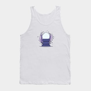 Mysterious and purple crystal ball Tank Top